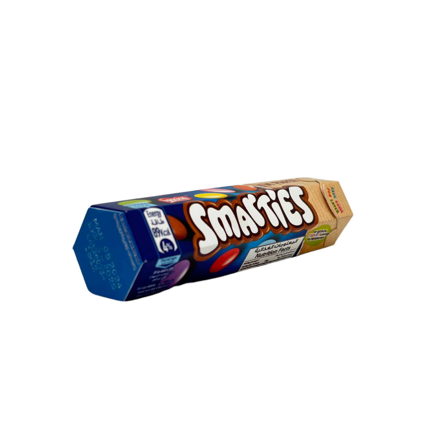 Nestlé Smarties Hexatube Chocolate Candy 38g