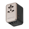 1-World 70w Gan AC Travel Adaptor