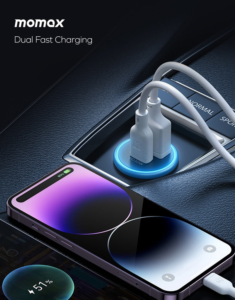 Move 30w Dual Port Car Charger