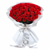 Valentine Bouquet with 70 Red Roses