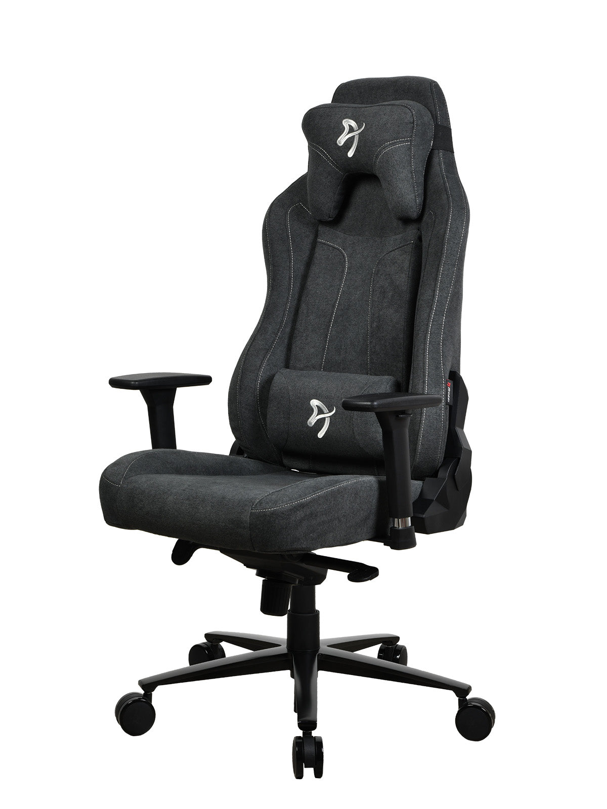 Arozzi Vernazza Soft Fabric Ergonomic Gaming Chair - Dark Grey