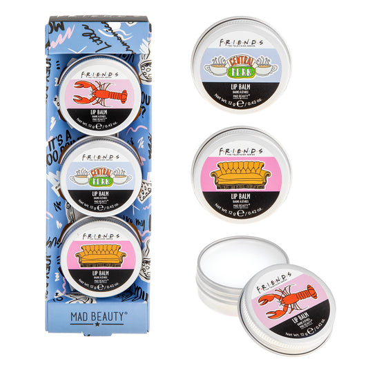 Friends Modern Lip Balm Trio