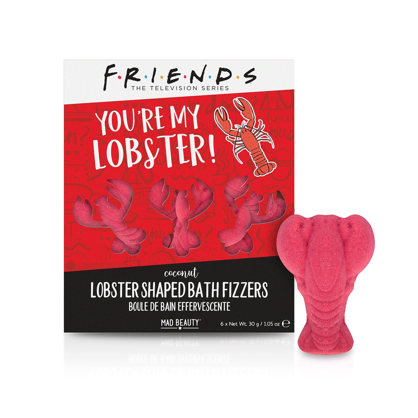 Warner Friends Lobster Bath Fizzers