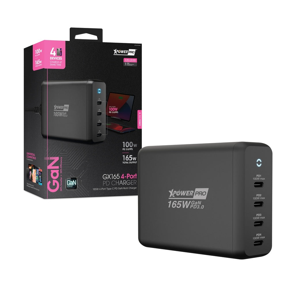 Pro Gx165 4 Port PD Desktop Charger