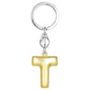 Charm Carrying Keyring - T