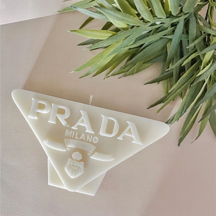 Prada Logo Soy Wax Candle