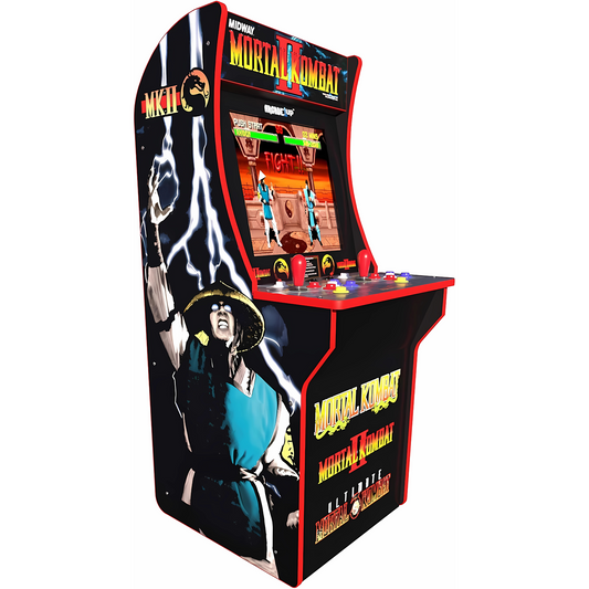 Mortal Kombat with License Riser, Light Up Marquee and Stool