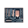 DSP Professional Curl Beauty, 7 in 1 Hair Curling Wand Set