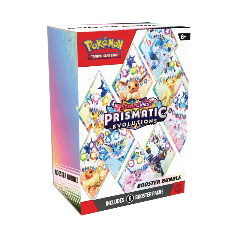 Pokémon Scarlet & Violet SV8.5 Prismatic Evolutions: Booster Bundle