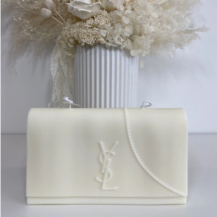 Handmade YSL Bag Candle