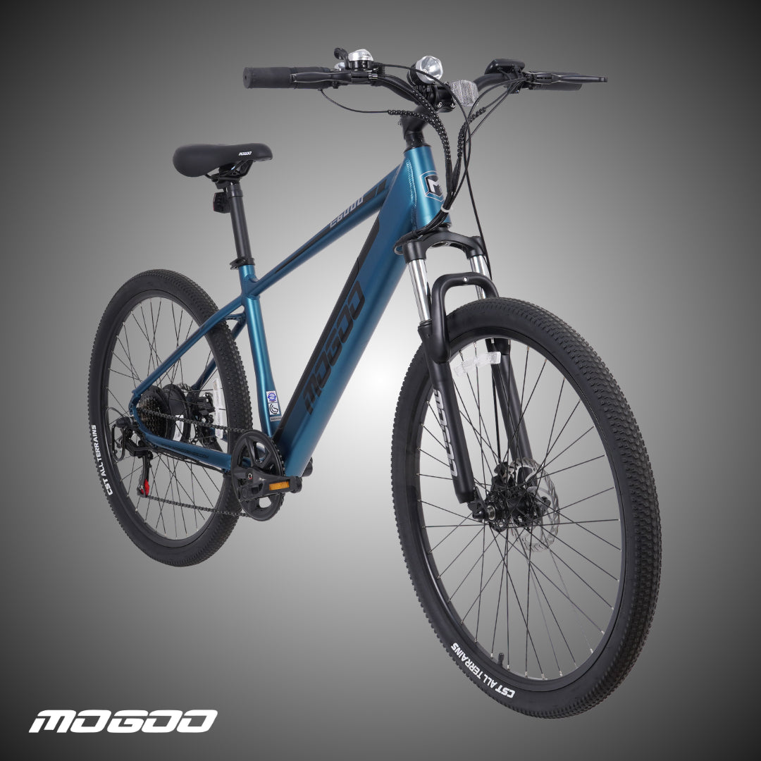 E6000 E-Mountain Bike - 27.5" - Blue