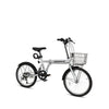 Icon 20" Folding City Bike - Silver