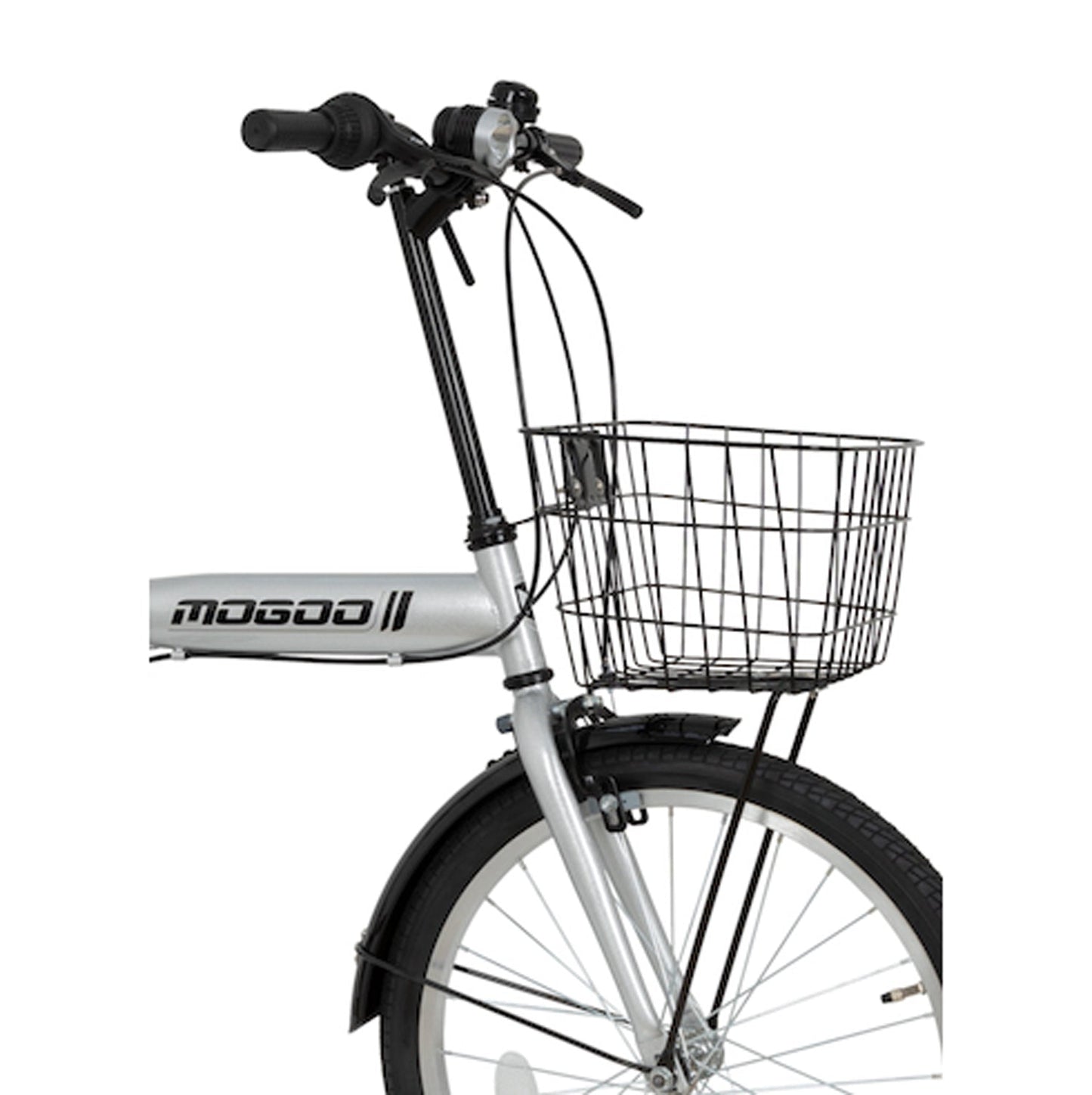 Icon 20" Folding City Bike - Silver