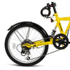 Icon 20" Folding City Bike - Yellow