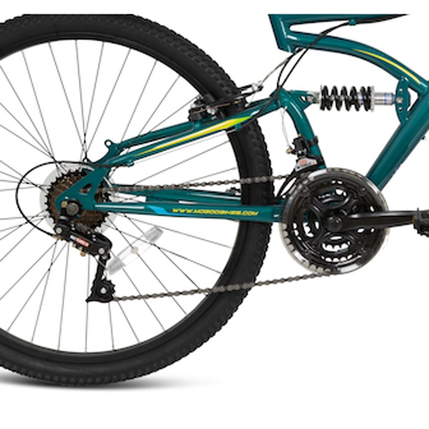 Aviator 26" Dual Suspension Mountain Bike - Green