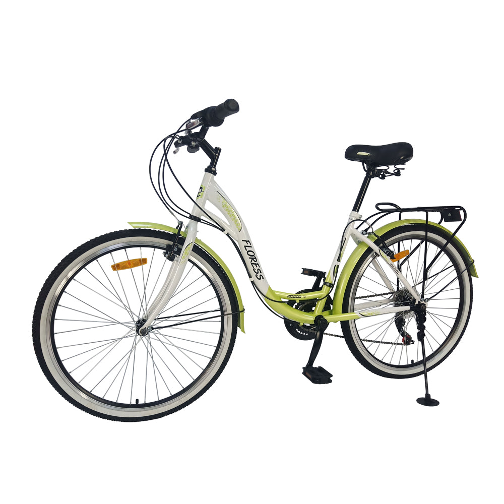 Floress 24" 21 Speed Lady Bike - Green