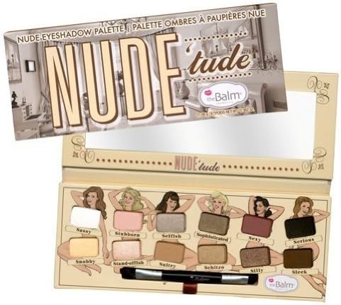 Nude'Tude Nude Eyeshadow Palette 0.38 OZ