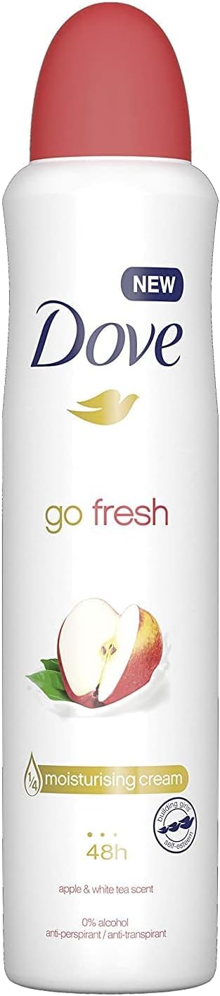 Go Fresh - Apple & White Tea Scented, Anti-Perspirant Deodorant 250 ml