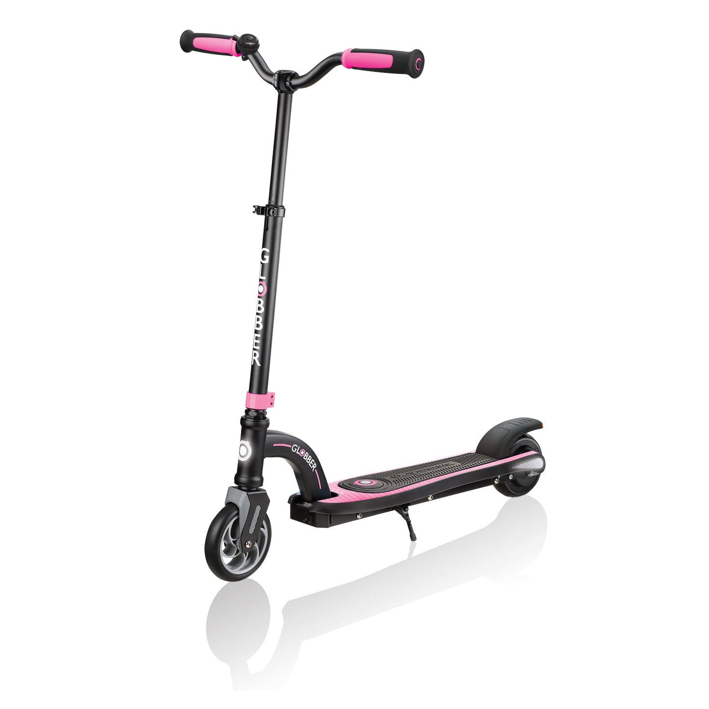 One K E-Motion 10 Electric Scooter: 2-Wheel, Light-up Electric Scooter for Teens - Pink/Black