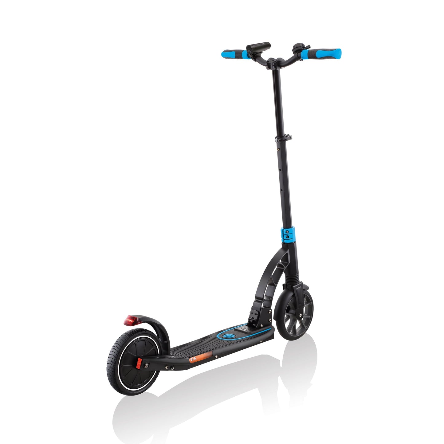 One K E-Motion 15 Electric Scooter: Foldable 2-Wheel Electric Scooter for Teens - Sky Blue/Black