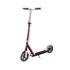 NL 205 Deluxe: Big Wheel Scooter with Handbrake for Kids and Teens - Vintage Dark Red