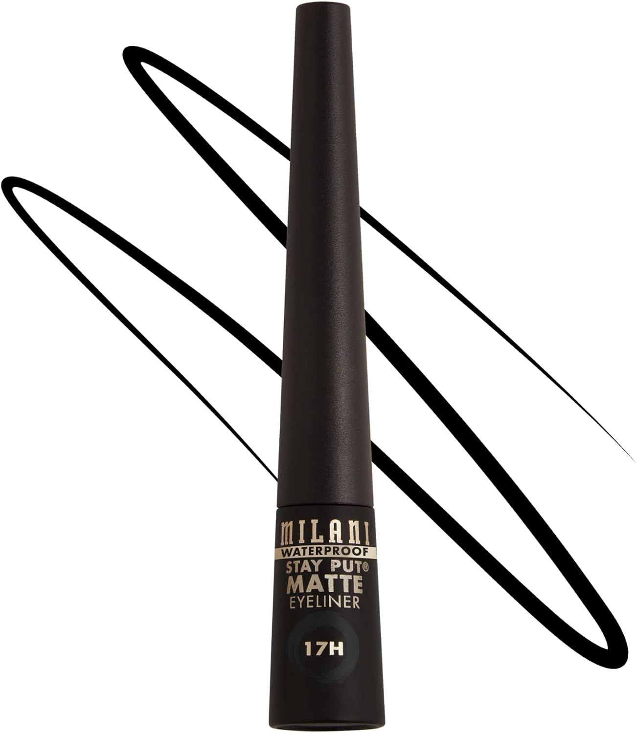 Stay Put Matte Liquid Eyeliner Waterproof- Black