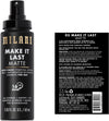 Make It Last Setting Spray Charcoal -05 Matte Finish