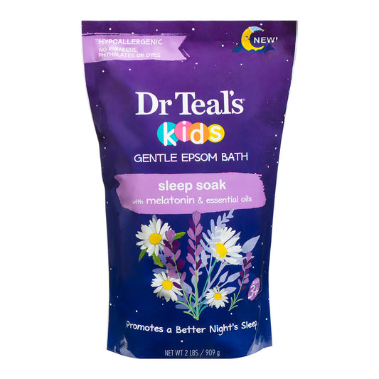 Kids Melatonin Epsom Salt Soaking Solution 2lbs