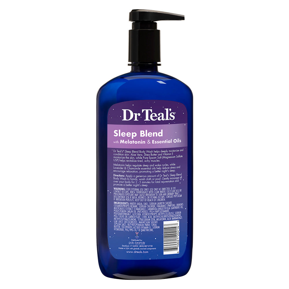 Body Wash with Epsom Salt Sleep Blend with Melatonin 710ml