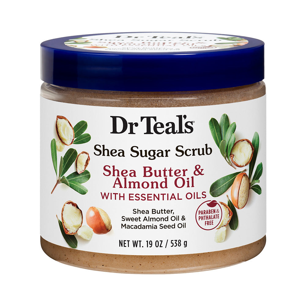 Shea Sugar Body Scrub Shea Butter & Almond Oil 538g