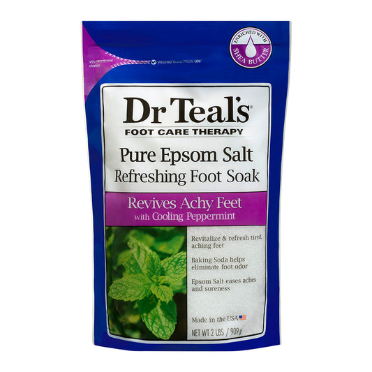 Epsom Foot Soak Cooling Peppermint 909g