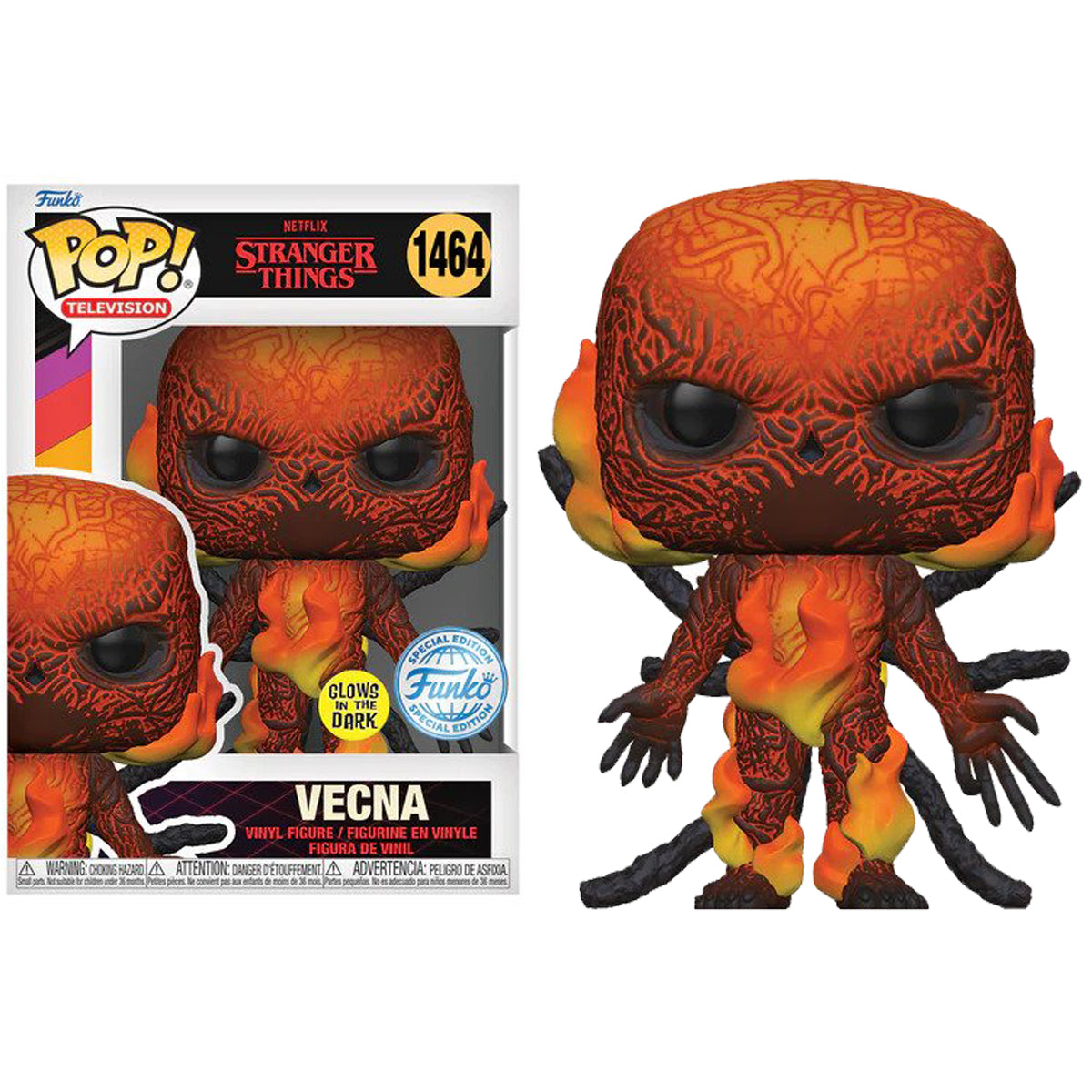 Pop! Tv: Stranger Things S4 - Vecna (Fire) (Exc)